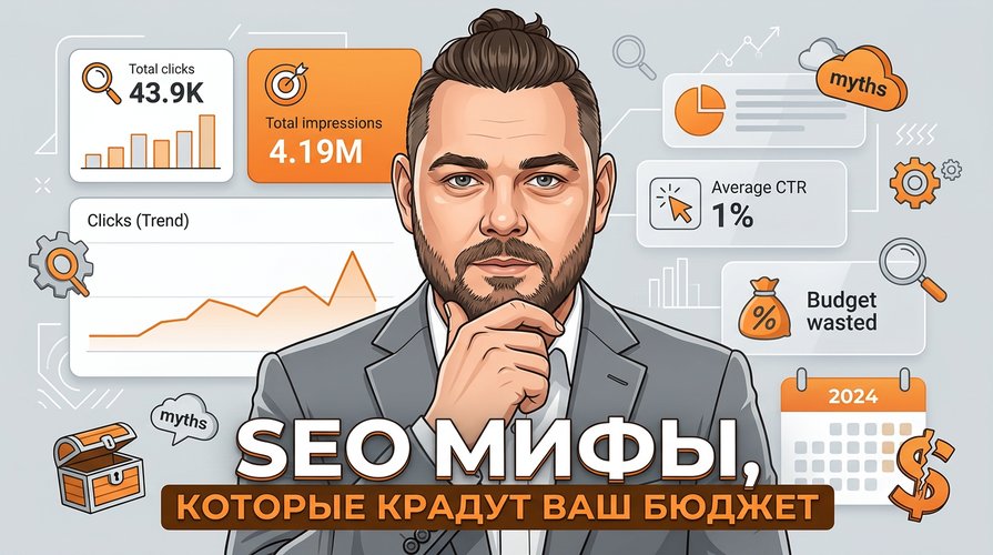 SEO мифы, которые крадут ваш бюджет