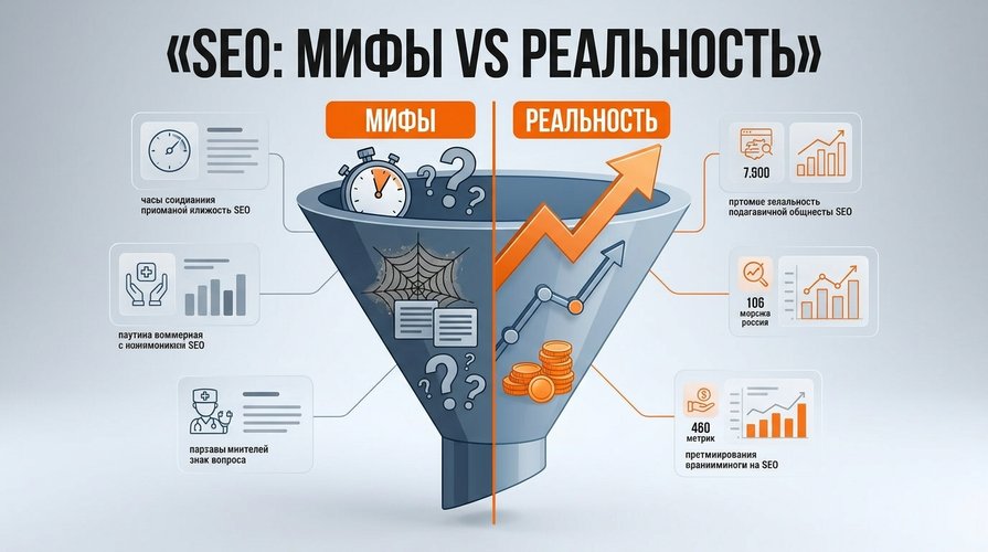Посмотрите, как выглядит путь от мифа к реальному результату: