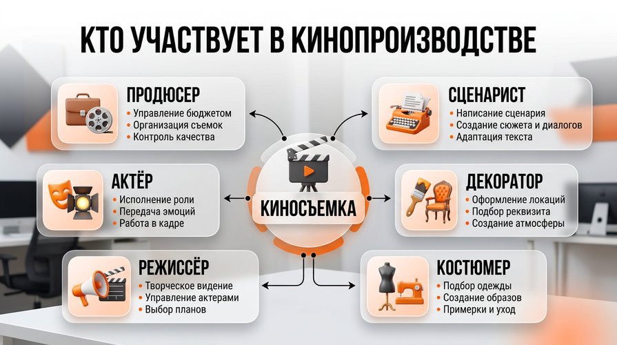Посмотрите, как распределяются роли в успешном проекте: