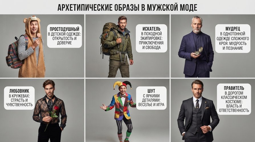 Вот как выглядят визуальные образы разных архетипов: